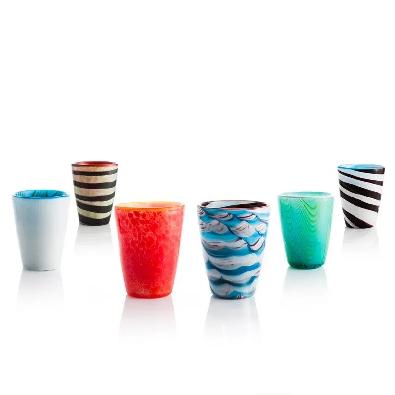 31 cl - Italesse Mares Bicchiere Acqua in Vetro - Set 6 Pezzi Quantità Limitata