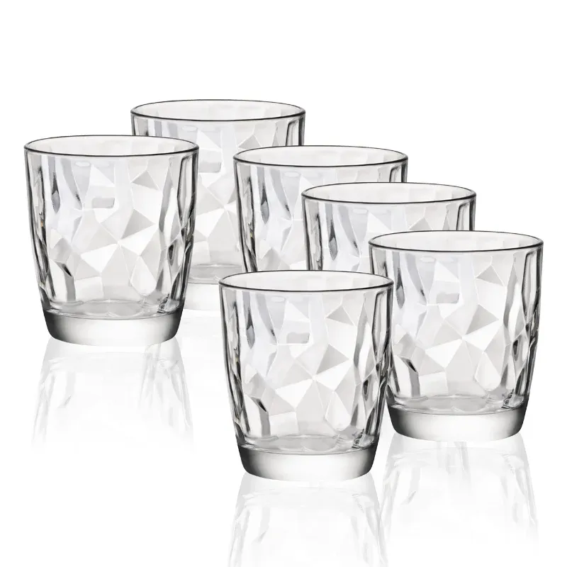 30.5 cl - Bormioli Rocco Diamond Bicchiere Acqua in Vetro - Set 6 Pezzi A Buon Prezzo