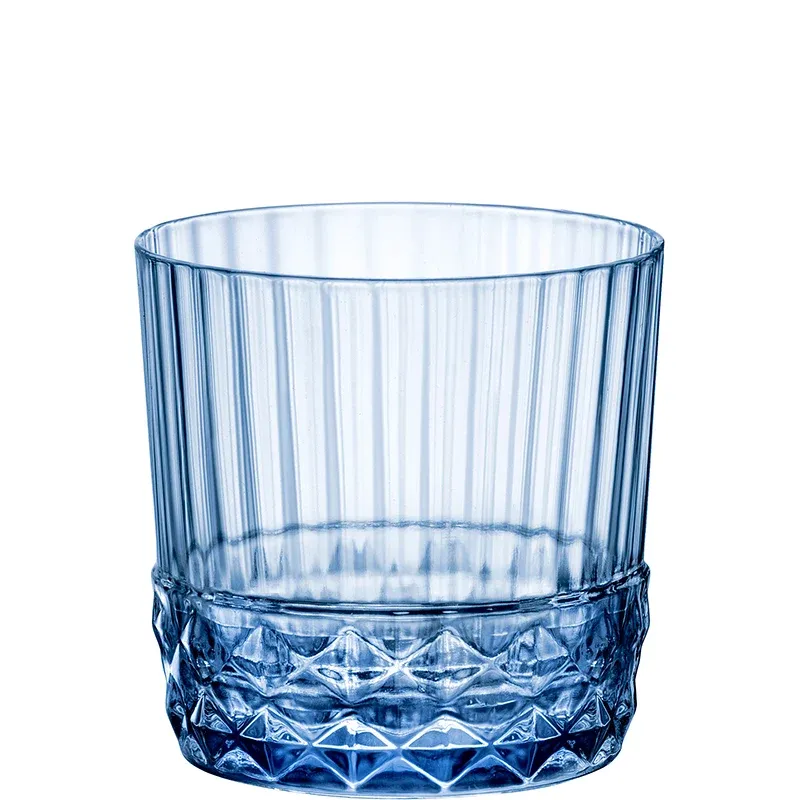 Professionale 30 cl - Bormioli Rocco America 20s Bicchiere Acqua Vintage in Vetro - Set 6 Pezzi
