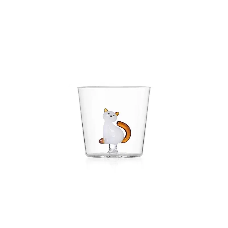 Prezzo Di Fabbrica 30 cl - Ichendorf Tabby Cat Bicchiere Acqua in Vetro Borosilicato