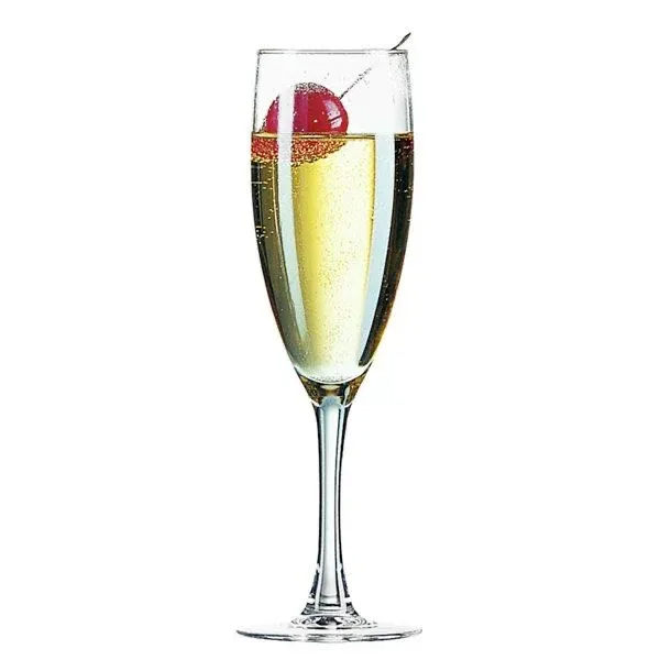 19 cl - Arcoroc Princesa Calice Flute in Vetro Temperato - Set 6 Pezzi Di Tendenza