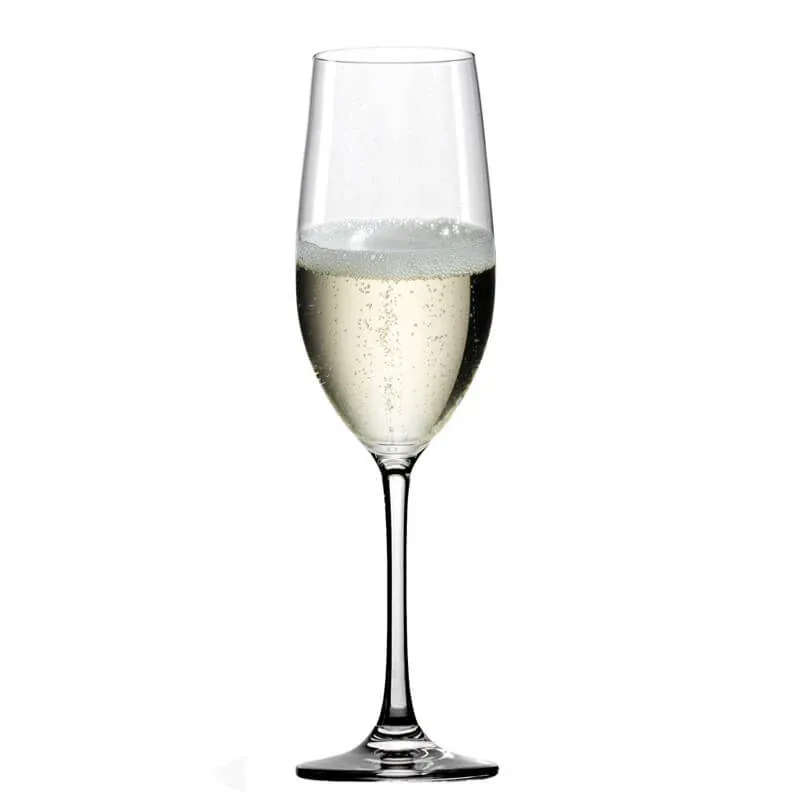 24 cl - Stolzle Lausitz Classic Long Life Calice Flute in Vetro - Set 6 Pezzi Miglior Prezzo