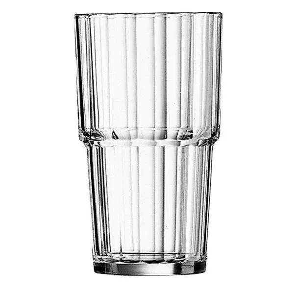 Promozione Esclusiva 32 cl - Arcoroc Norvege Bicchiere Bibita in Vetro Temperato - Set 6 Pezzi