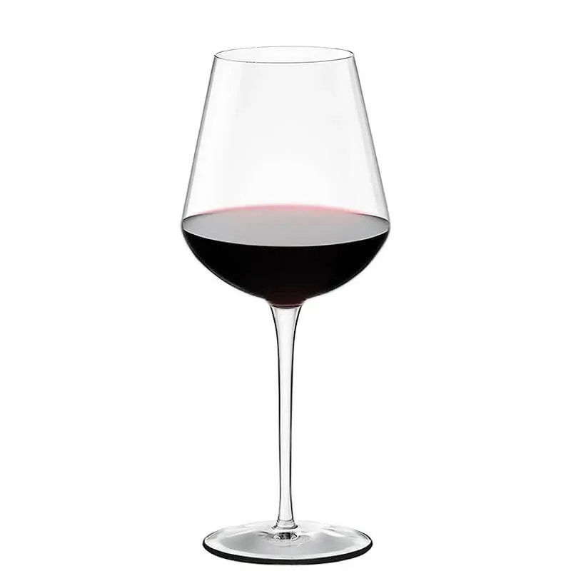 64 cl - Bormioli Rocco InAlto Uno Calice Vino Rosso in Vetro - Set 6 Pezzi Nuova Collezione