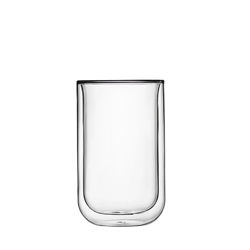 40 cl - Bormioli Luigi Thermic Glass Bicchiere Acqua in Vetro - Set 2 Pezzi Di Tendenza