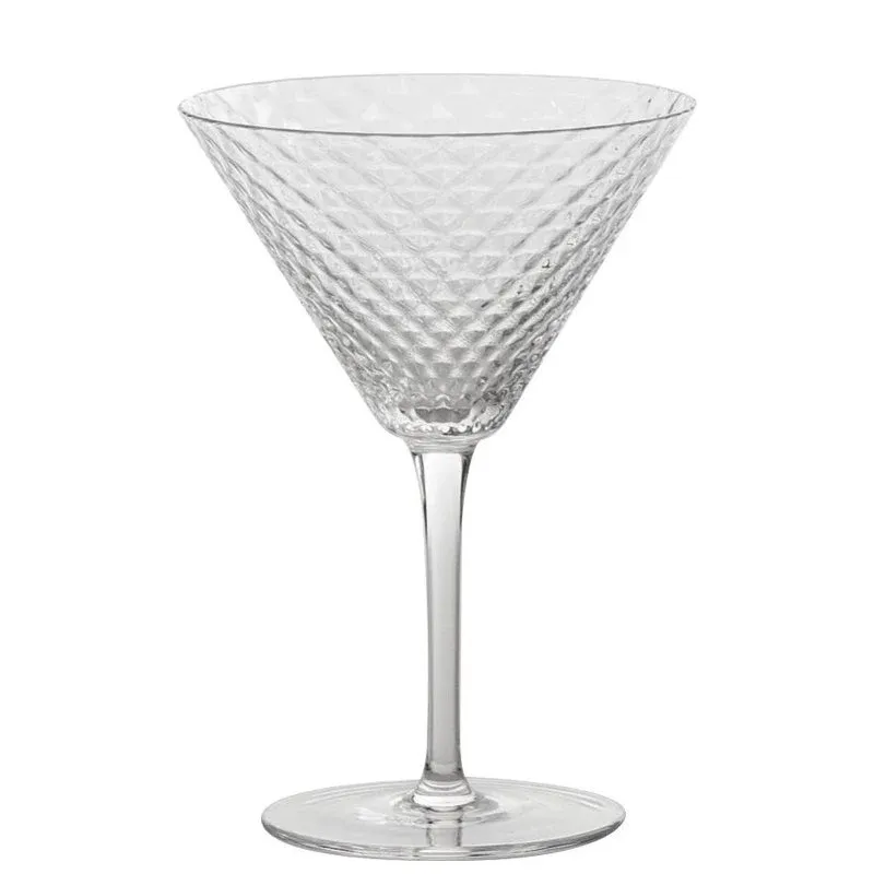 23 cl - Zafferano Veneziano Mixology Bicchiere Martini in Vetro - Set 4 Pezzi Subito Disponibile