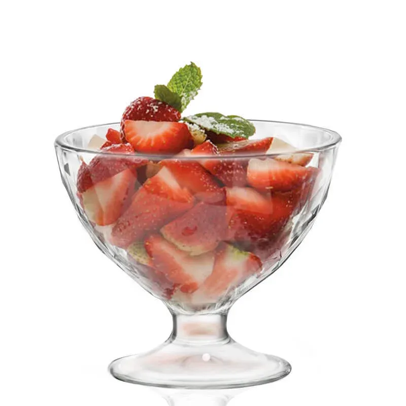 Acquista Ora 22.5 cl - Bormioli Rocco Diamond Coppa Dessert in Vetro - Set 12 Pezzi