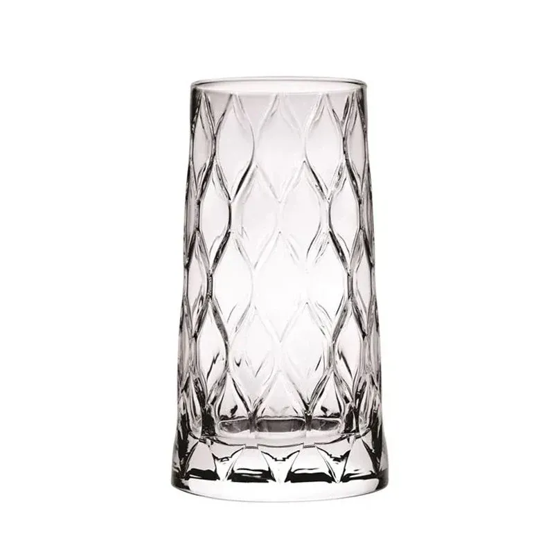 Offerta Lampo 34.5 cl - Pasabahce Leafy Bicchiere Cocktail in Vetro - Set 4 Pezzi