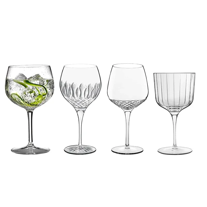 Promozione Esclusiva Bormioli Luigi Gin Selection Set Calici Gin Tonic in Vetro - Set 4 Pezzi