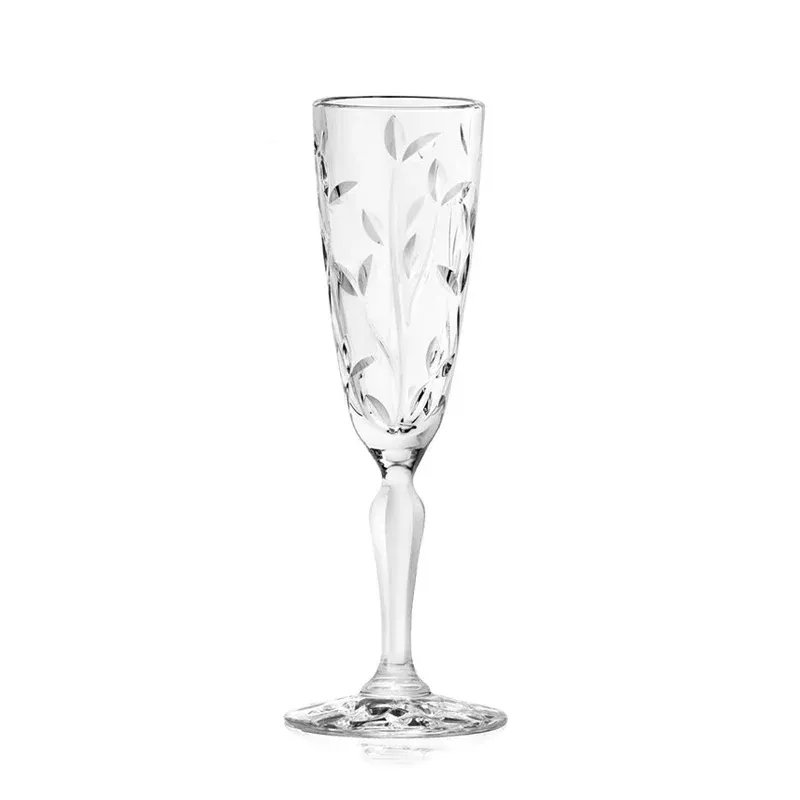 16 cl - RCR Laurus Calice Flute in Vetro - Set 6 Pezzi A Buon Prezzo