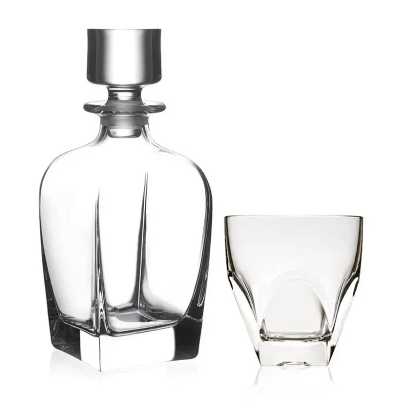 RCR Diamante Set Whisky in Vetro - Set 7 Pezzi Promo Stagionale