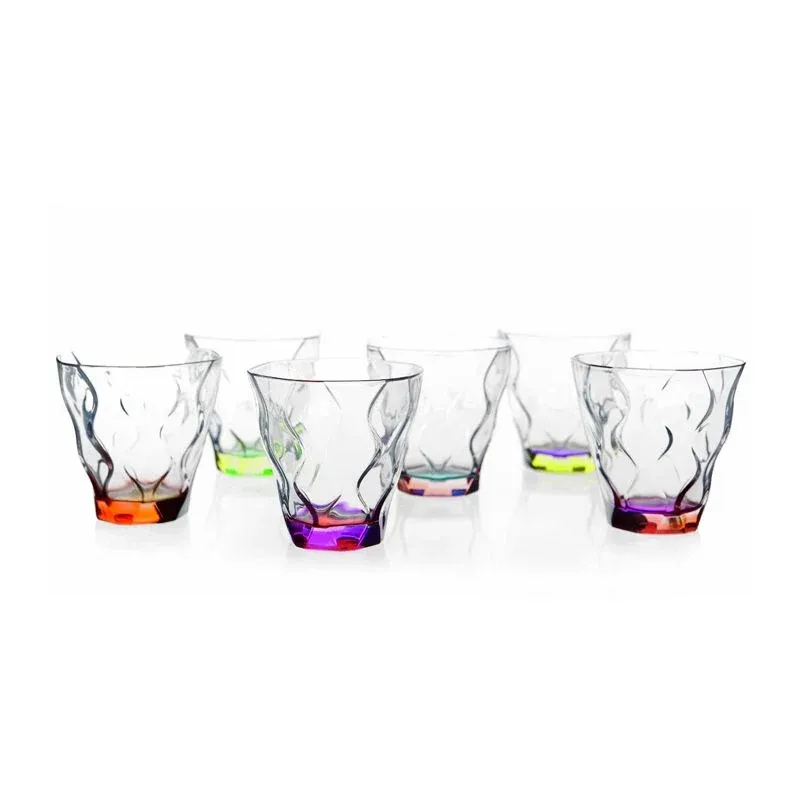7 cl - RCR Riflessi Bicchiere Liquore in Vetro - Set 6 Pezzi Quantità Limitata