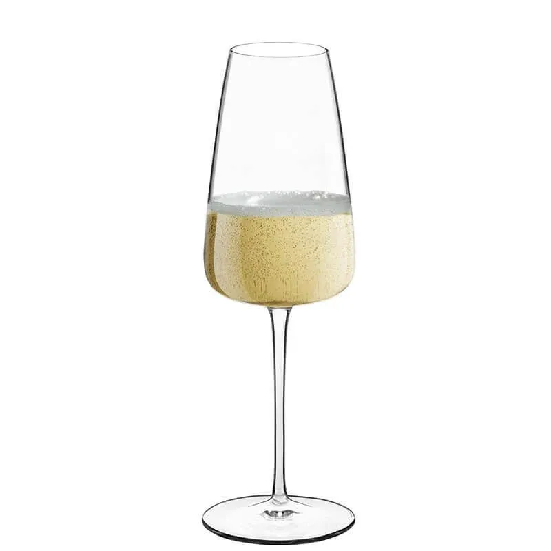 40 cl - Bormioli Luigi Talismano Calice Flute in Vetro - Set 4 Pezzi Prezzo Scontato