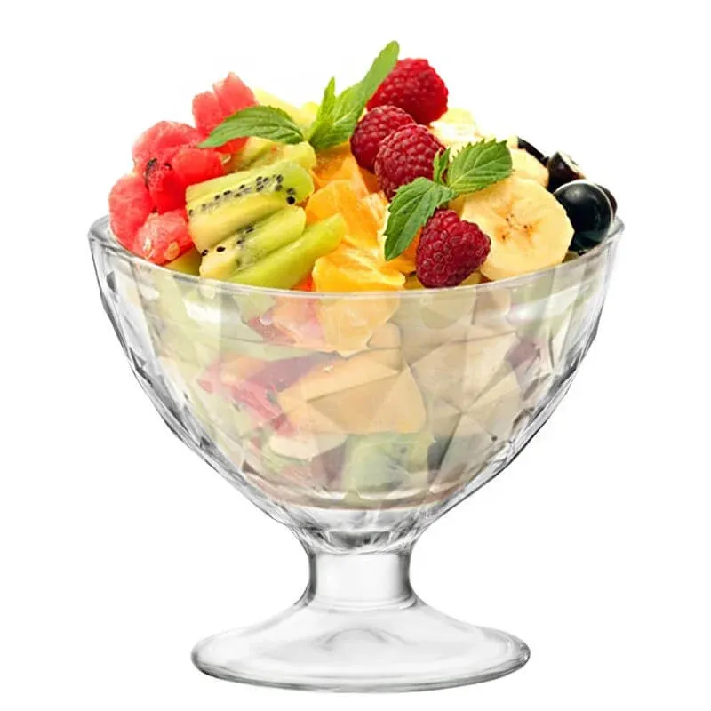 Offerta Lampo 36 cl - Bormioli Rocco Diamond Coppa Dessert in Vetro - Set 6 Pezzi