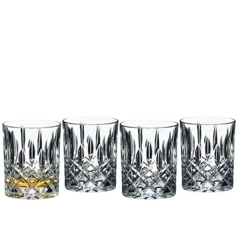 29.5 cl - Riedel Vivant Bicchiere Whisky in Vetro - Set 4 Pezzi Offerta Speciale