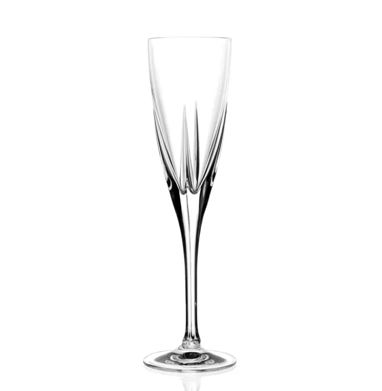 17 cl - RCR Fusion Calice Flute in Vetro - Set 6 Pezzi Subito Disponibile