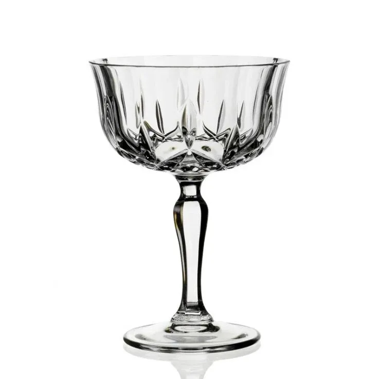 24 cl - RCR Opera Coppa Champagne in Vetro - Set 6 Pezzi Solo Oggi