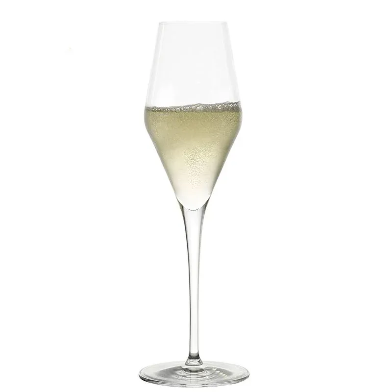 A Buon Prezzo 29.2 cl - Stolzle Lausitz Quatrophil Calice Flute in Vetro - Set 6 Pezzi