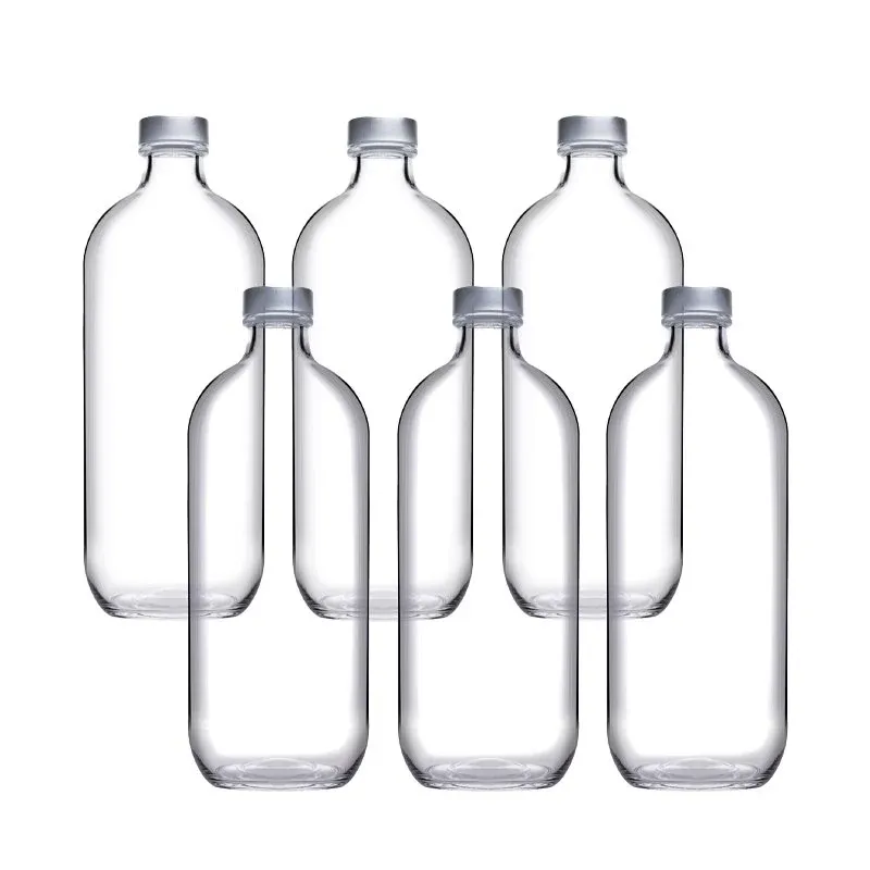 1.1 Litri - Pasabahce Iconic Bottiglia Acqua in Vetro - Set 6 Pezzi Offerta Del Giorno