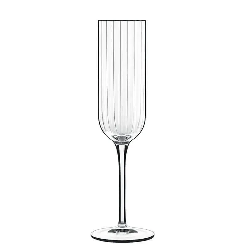 Spedizione Espresso 21 cl - Bormioli Luigi Bach Calice Flute in Vetro - Set 4 Pezzi