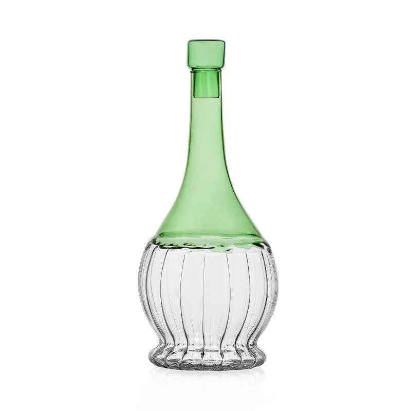 Compra Adesso 1.8 Litri - Ichendorf Garden Picnic Bottiglia Fiasco in Vetro Borosilicato