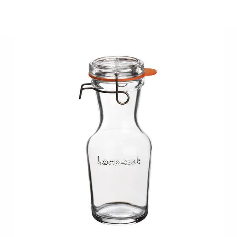 Scelto Dai Clienti 50 cl - Bormioli Luigi Lock Eat Caraffa in Vetro - Set 6 Pezzi