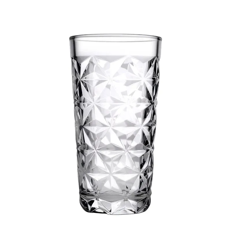 36 cl - Pasabahce Estrella Bicchiere Bibita in Vetro - Set 4 Pezzi Reso Gratuito