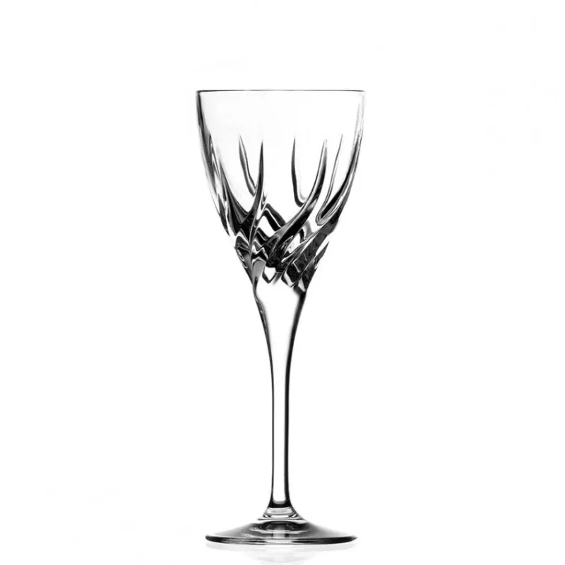 18 cl - RCR Trix Calice Vino Bianco in Vetro - Set 6 Pezzi Consegna Rapida