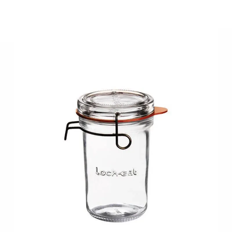 Compra Adesso 35 cl - Bormioli Luigi Lock Eat Vasetto Ermetico in Vetro - Set 6 Pezzi
