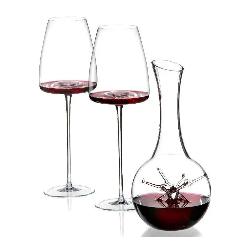 Promozione Esclusiva 54 cl - Zieher Star Set Calici e Decanter in Vetro Borosilicato - Set 3 Pezzi