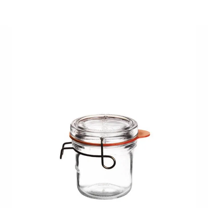 20 cl - Bormioli Luigi Lock Eat Vasetto Ermetico in Vetro - Set 6 Pezzi Soddisfatti O Rimborsati