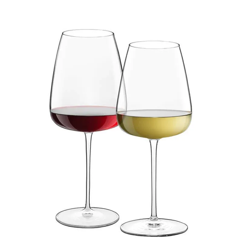 Bormioli Luigi Talismano Set Calici Vino Rosso e Vino Bianco in Vetro - Set 8 Pezzi Prezzo Ridotto