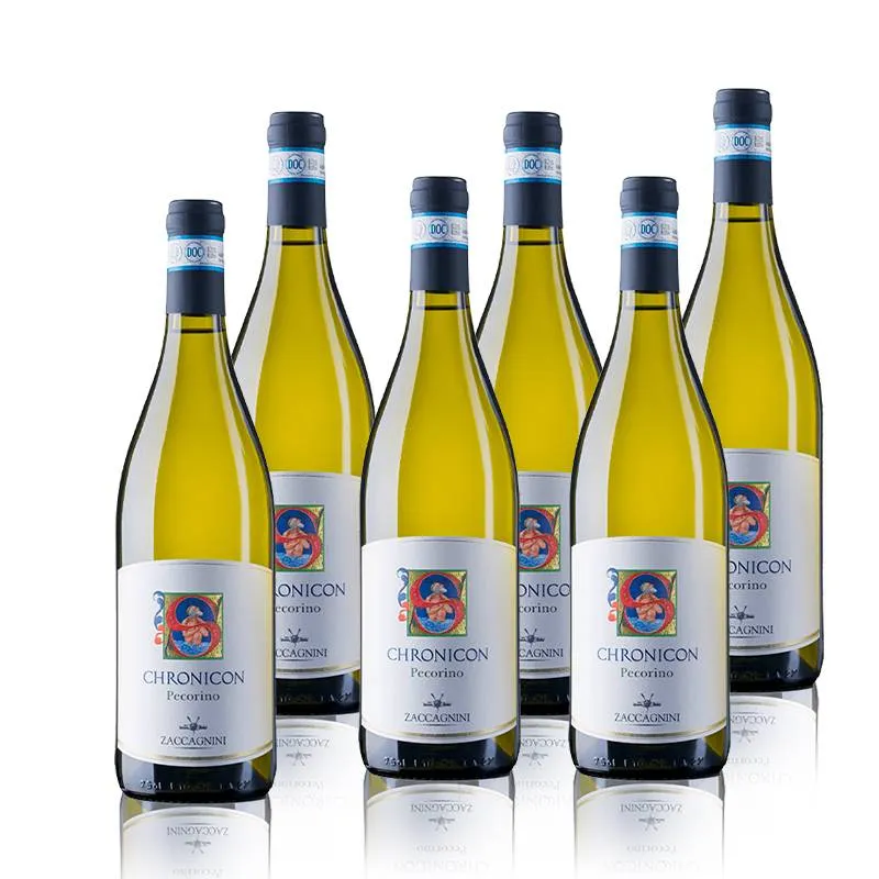 Chronicon Pecorino Abruzzo DOC 2021 Cantina Zaccagnini - Set 6 Bottiglie Ordina Subito