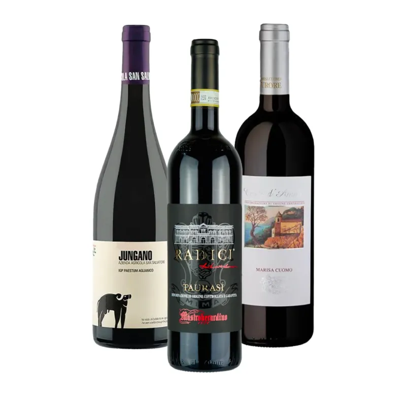 Trio Campano Degustazione - Set 3 Bottiglie Super Prezzo