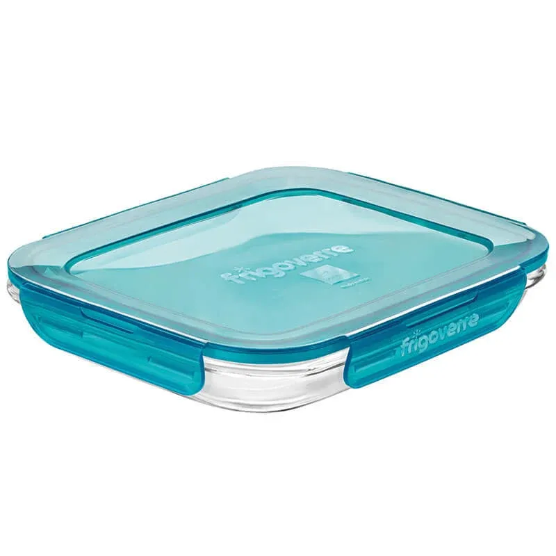 Sconto 23x18 cm - Bormioli Rocco Frigoverre Evolution Contenitore Per Alimenti Ermetico Rettangolare In Vetro Temperato