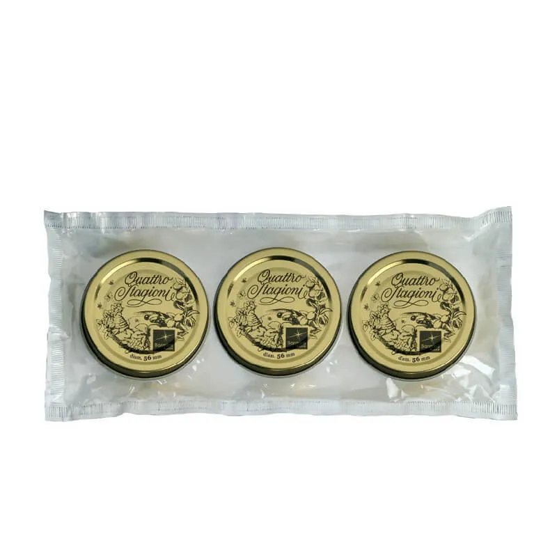 5.6 cm - Bormioli Rocco Quattro Stagioni Tappo Capsula - Set 3 Pz Spedito Oggi