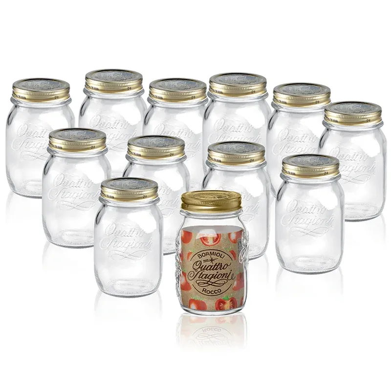 Esclusivo 50 cl - Bormioli Rocco Quattro Stagioni Vasetto - Set 12 Pz