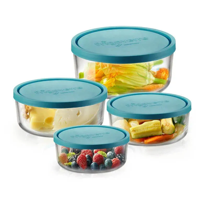 Affare Bormioli Rocco Frigoverre Classic Contenitore Per Alimenti - Set 4 Pz