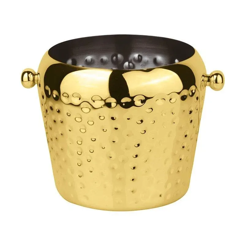 Ultime Pezzi Ø 15 x H 14 cm - Paderno Secchiello Ghiaccio In Acciaio Inox