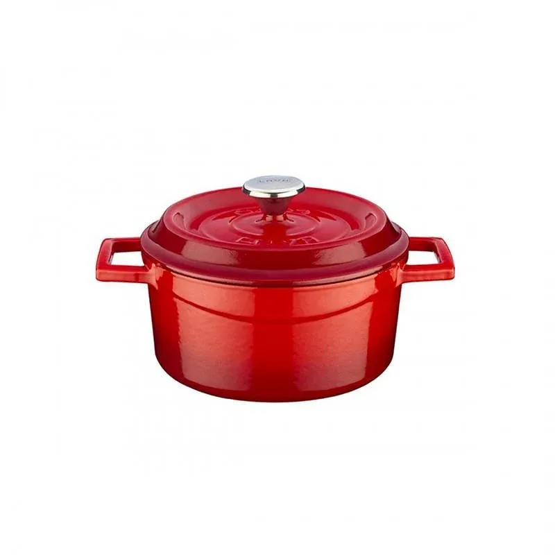 16 cm - Paderno Casseruola Rotonda In Ghisa Smaltata Novità