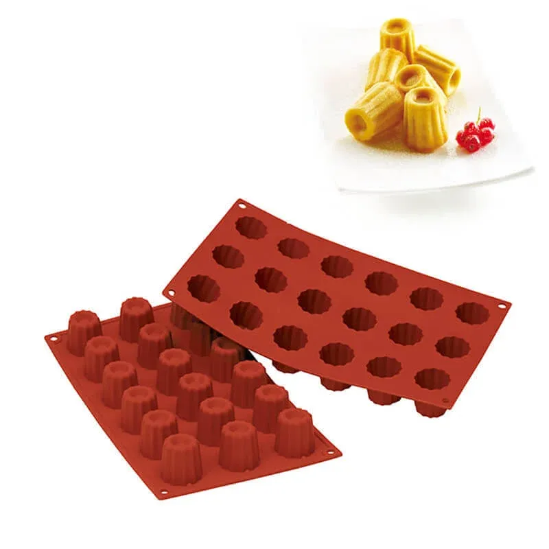 18 Forme Silikomart Classic Stampo Bordelais In Silicone Spedizione Espresso
