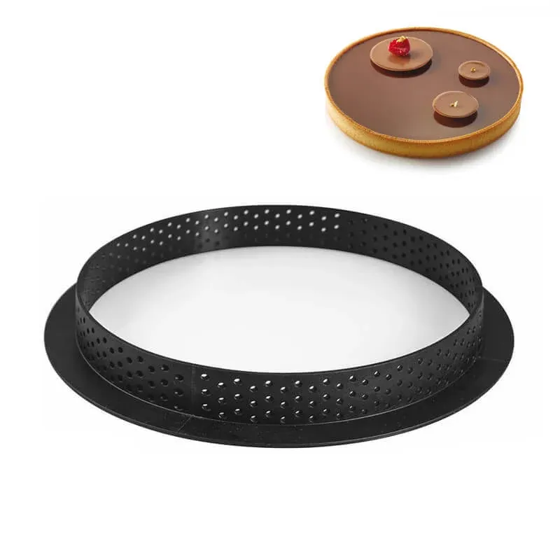 19 cm - Silikomart Tarte Ring Stampo Anello Microforato Antiaderente In Silicone Spedizione Espresso