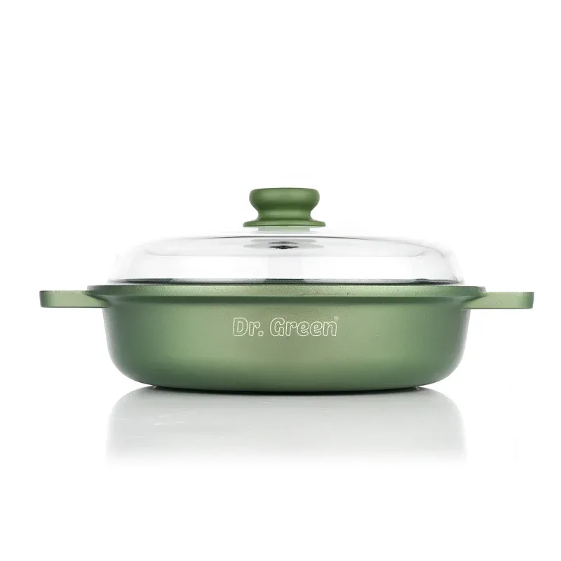 24 cm - Risoli Dr.Green Stone Tegame Antiaderente In Alluminio A Buon Prezzo
