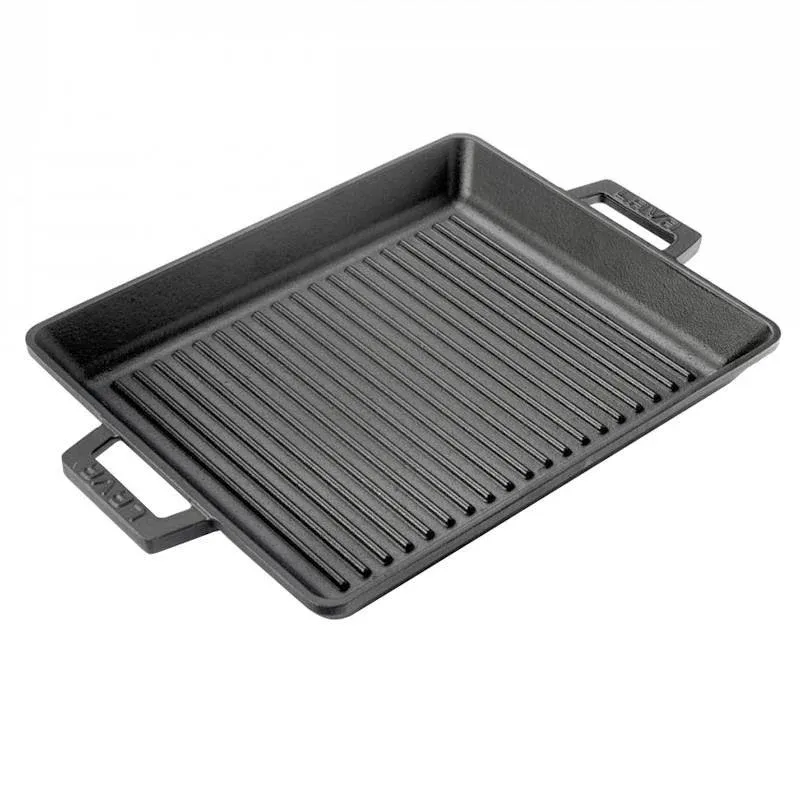 Ultima Occasione 32x26 cm - Paderno Bistecchiera Rettangolare In Ghisa Smaltata