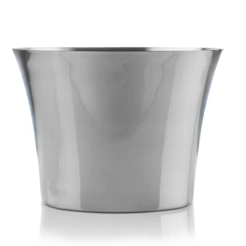 Must-Have Ø 33.5 x H 23.4 cm - Italesse Winston Spumantiera Per 4 Bottiglie In Acciaio Inox