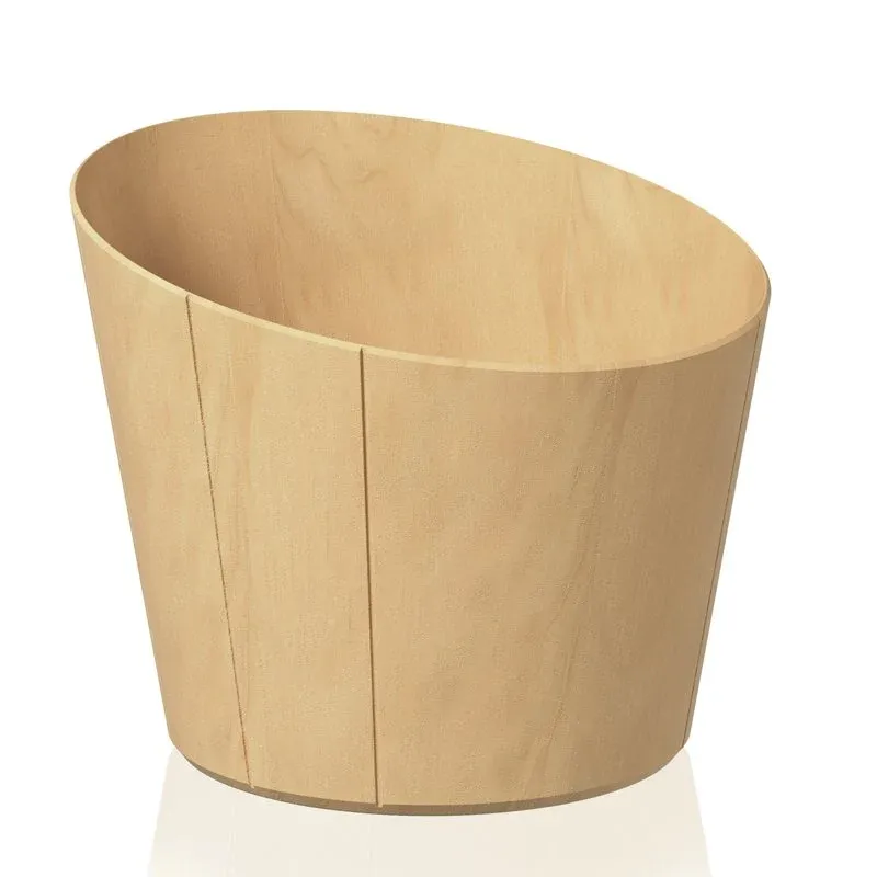 Ø 36.5 x H 31.5 cm - Italesse Timber Spumantiera Per 5 Bottiglie In EcoRec Ultima Occasione