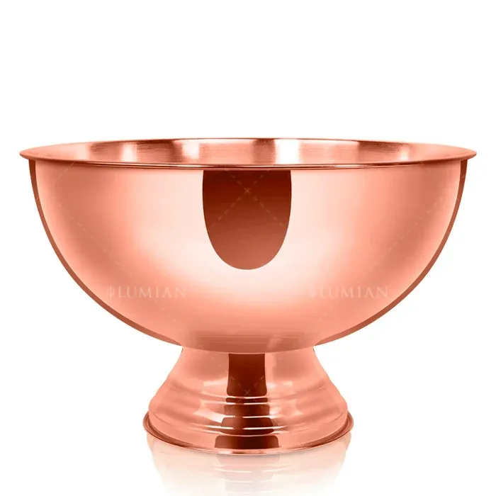 Ultimissimo Modello Ø 40 x H 39 cm - Lumian Erema Spumantiera Per 5 Bottiglie In Acciaio Inox