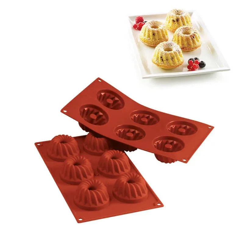 Super Prezzo 6 Forme Silikomart Classic Stampo Gugelhopf In Silicone