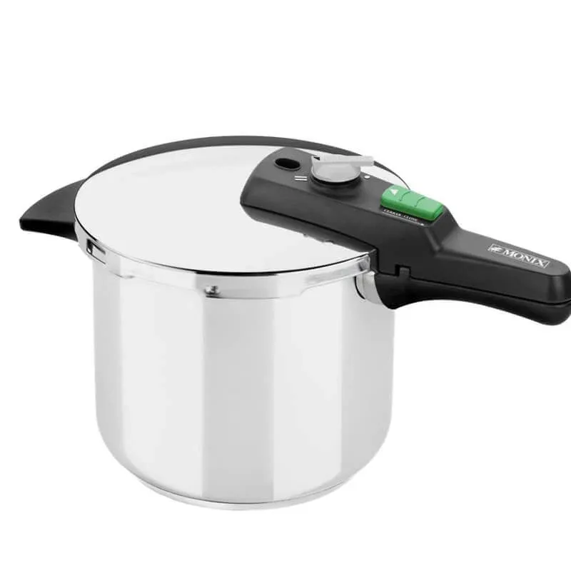 6 Litri - Monix Quick Pentola A Pressione In Acciaio Inox Offerta Limitata