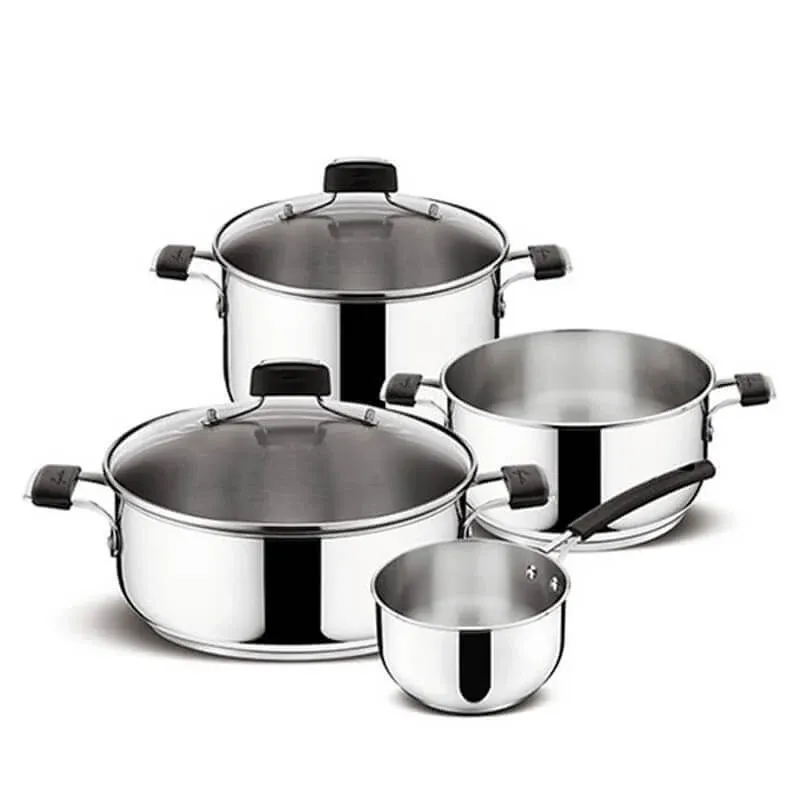 Consegna Rapida Lagostina Tempra Set Pentole In Acciaio Inox - Set 6 Pz